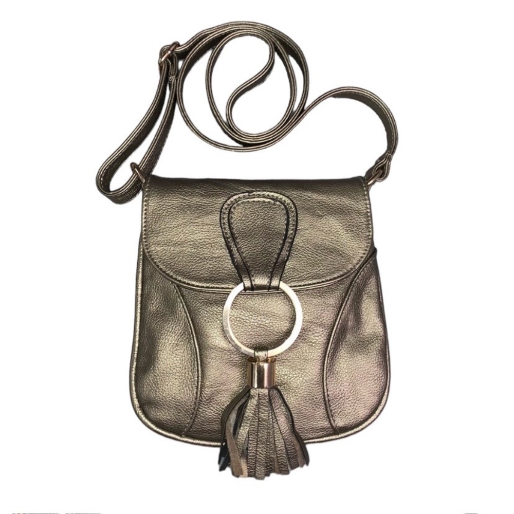 Blush Crossbody Mini Small Purse Handbag Tassle